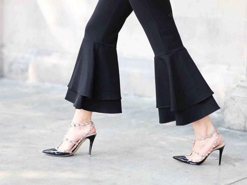 挑对裤子版型 轻松穿出细直腿