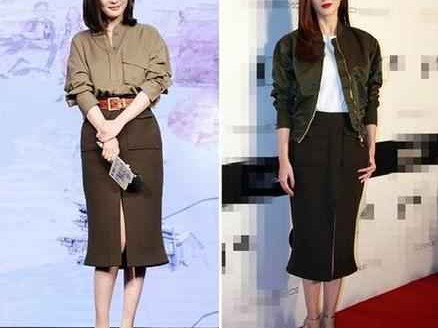 江疏影穿衣服搭配图片