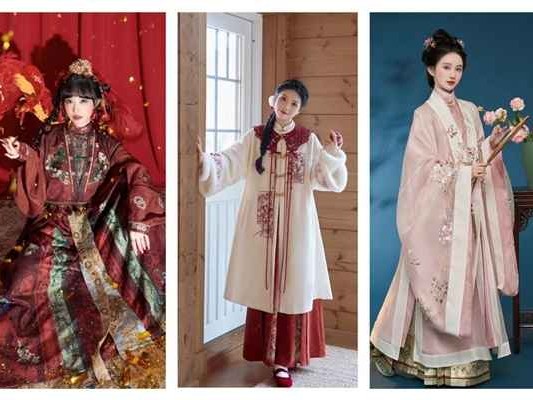 咱们老祖宗的衣裳，今天穿上街照样美得冒泡！