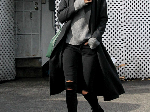 黑色外套的裤子配色秘诀 穿对颜色让你一周搭配不重样