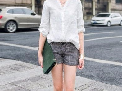 衬衫搭裤子高级穿法 让你告别路人感