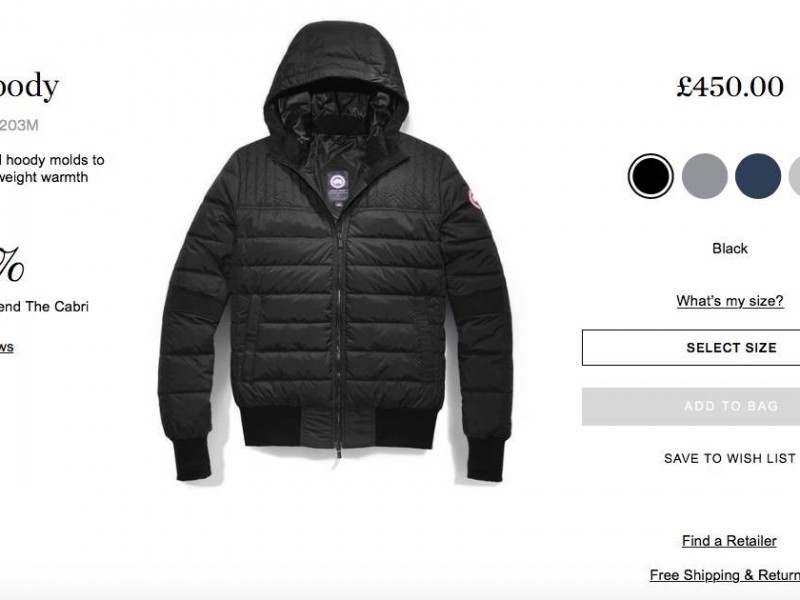 羽绒服标价让人心里直打鼓 这价钱究竟贵在哪了