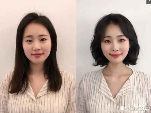 大脸妹子选对刘海颜值翻倍