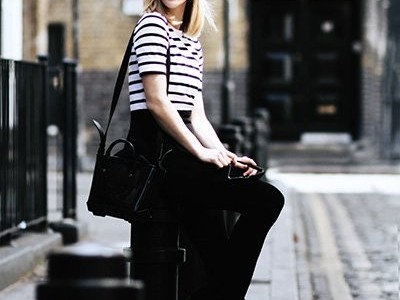 黑裤子搭配上衣全攻略 穿对款式竟然这么显瘦