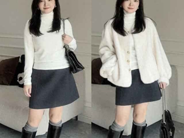 微胖才是黄金身材！博主亲授简约高级气质穿搭术