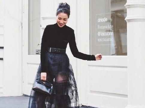 冬日黑色大衣内搭穿搭指南 告别沉闷穿出高级感